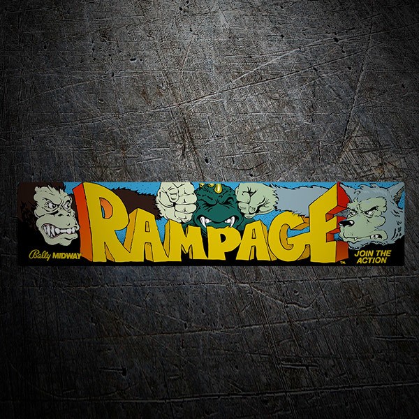 Pegatinas: Rampage