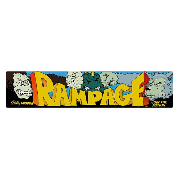 Pegatinas: Rampage