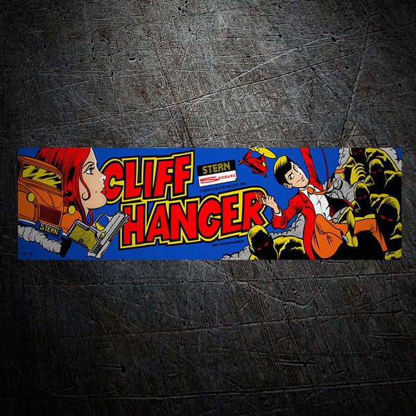 Pegatinas: Cliff Hanger 1