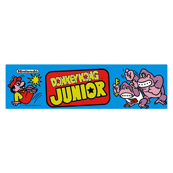 Pegatinas: Donkey Kong Junior