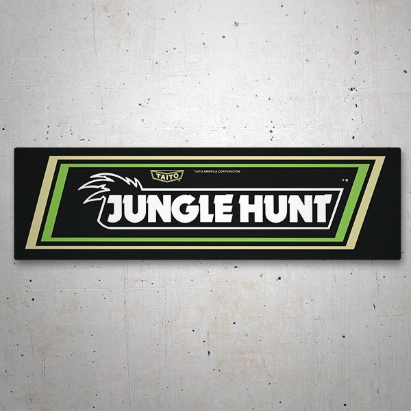 Pegatinas: Jungle Hunt 1