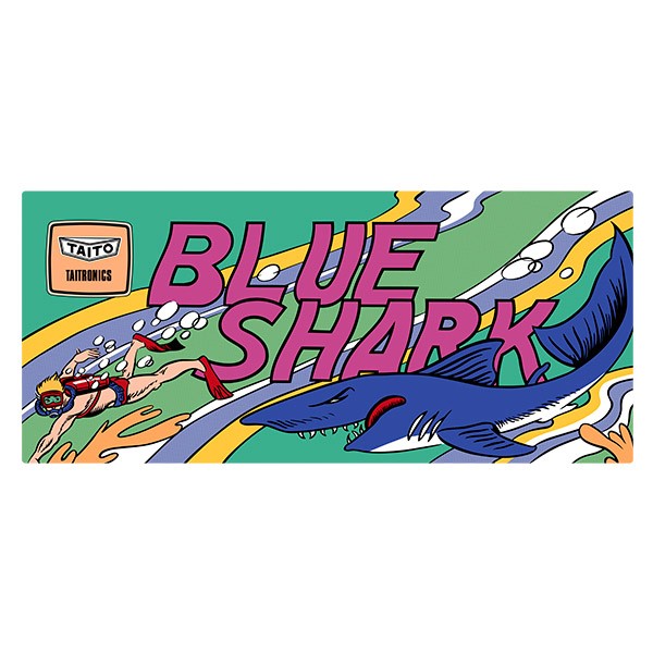 Pegatinas: Blue Shark