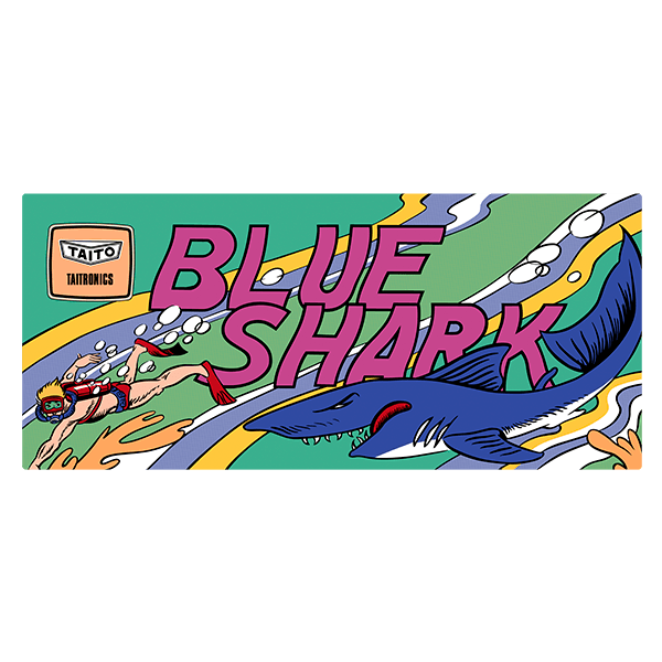 Pegatinas: Blue Shark