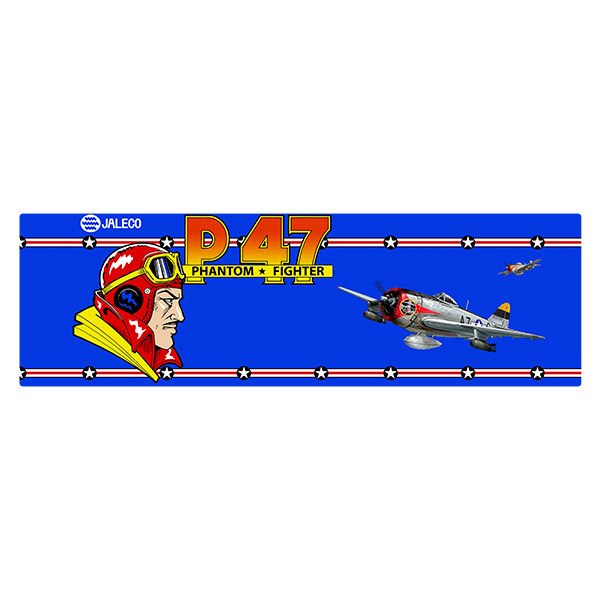 Pegatinas: Phantom Fighter P-47