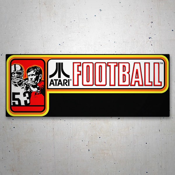 Pegatinas: Atari Football 1