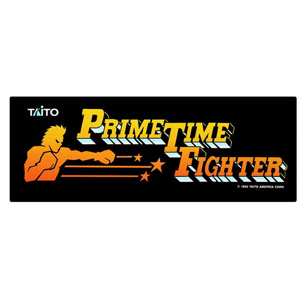 Pegatinas: Prime Time Fighter