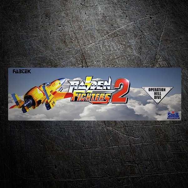 Pegatinas: Raiden Fighters 2