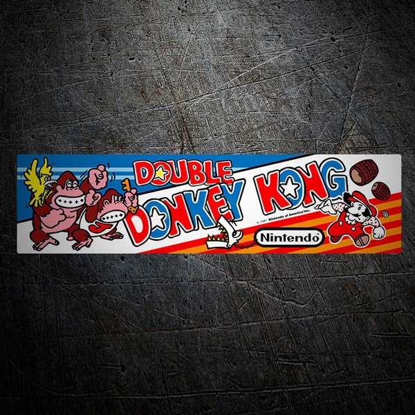 Pegatinas: Double Donkey Kong 1