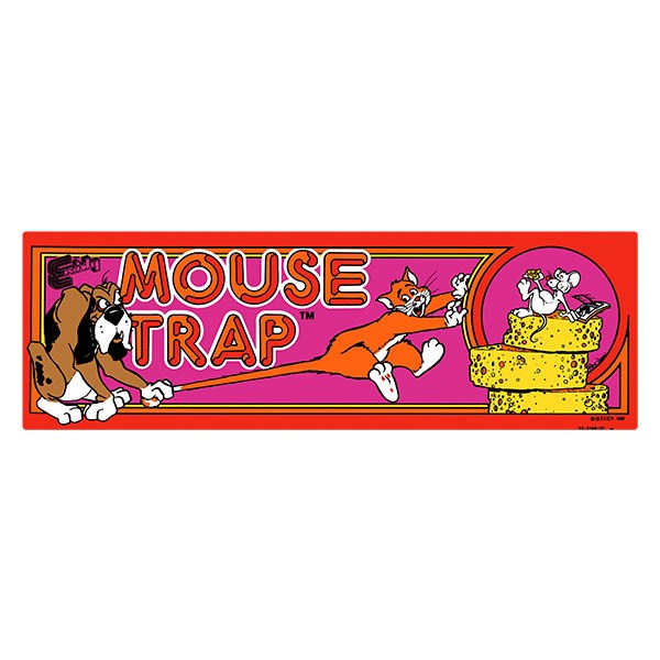 Pegatinas: Mouse Trap