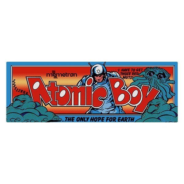 Pegatinas: Atomic Boy