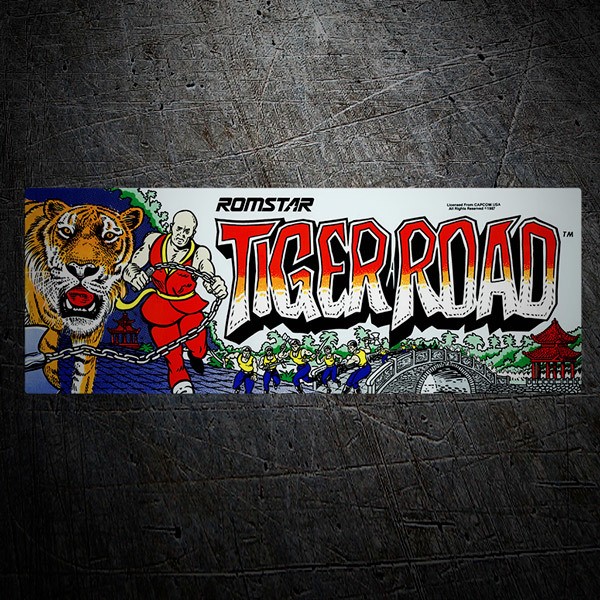 Pegatinas: Tiger Road