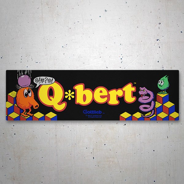 Pegatinas: Q-bert