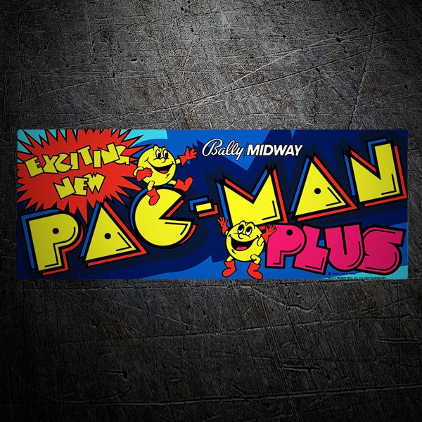 Pegatinas: Pac-Man Plus