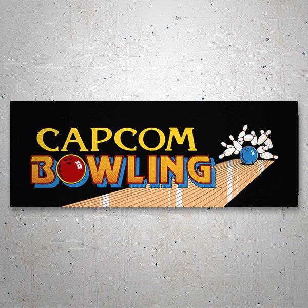 Pegatinas: Capcom Bowling