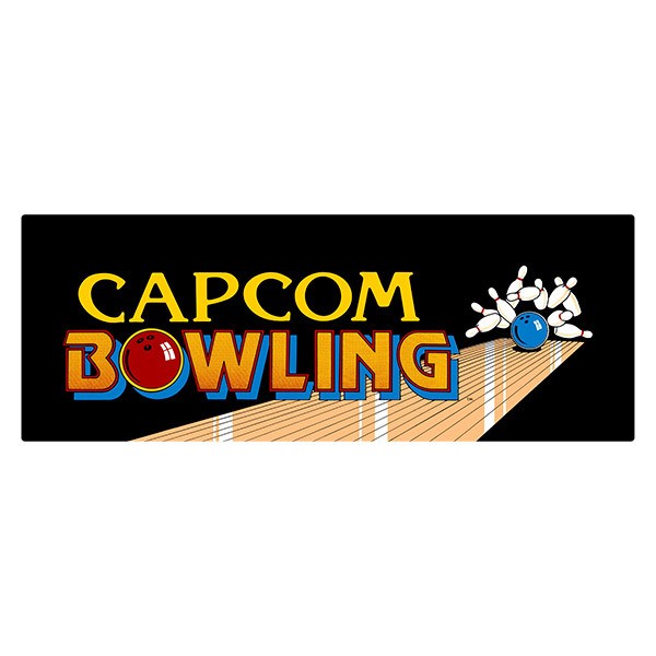 Pegatinas: Capcom Bowling