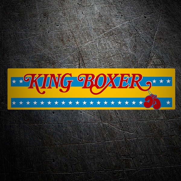 Pegatinas: King Boxer