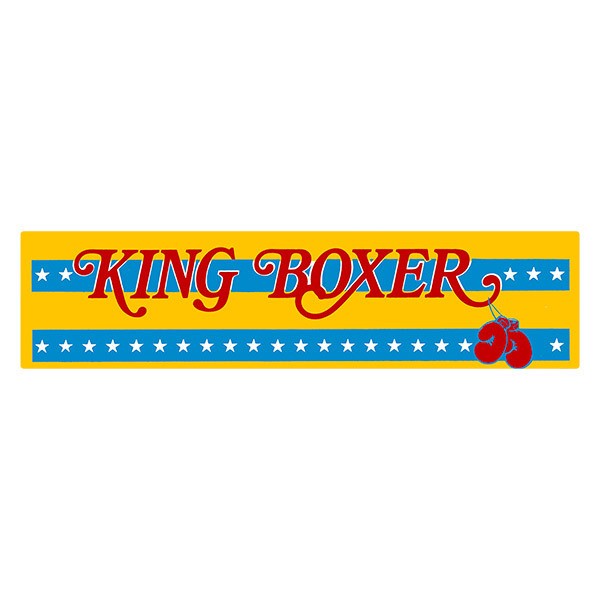 Pegatinas: King Boxer