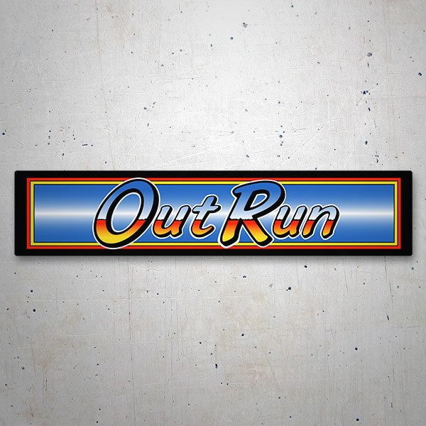 Pegatinas: Out Run 