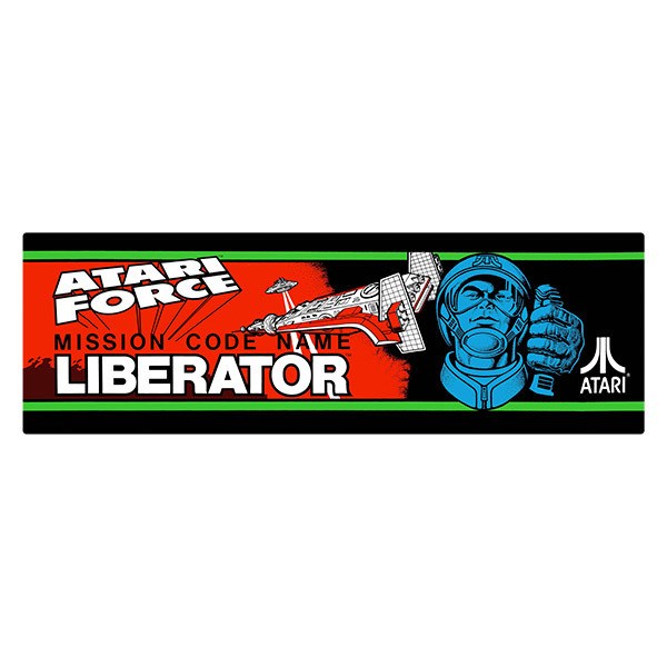 Pegatinas: Liberator Atari Force