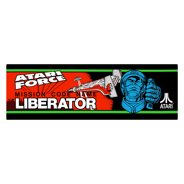 Pegatinas: Liberator Atari Force 0