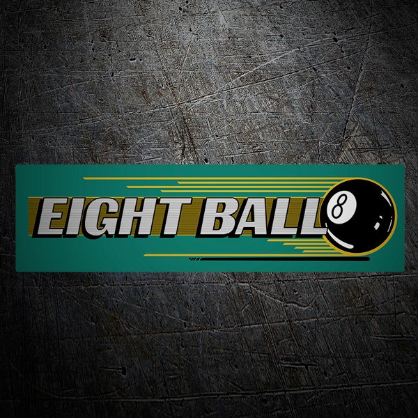 Pegatinas: Eight Ball