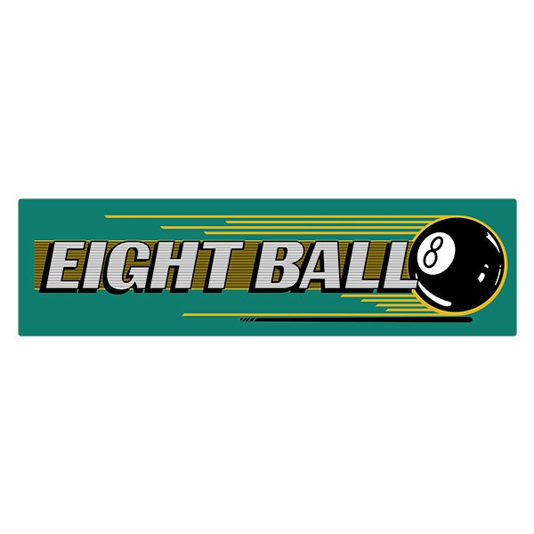 Pegatinas: Eight Ball