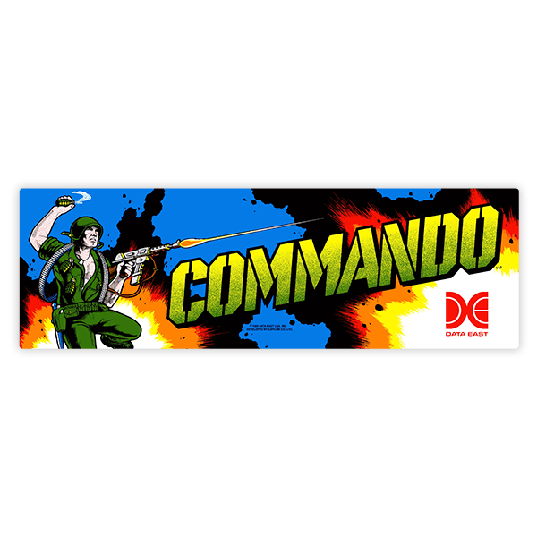 Pegatinas: Commando 0