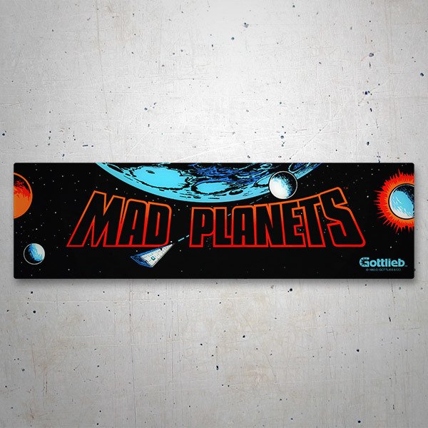 Pegatinas: Mad Planets