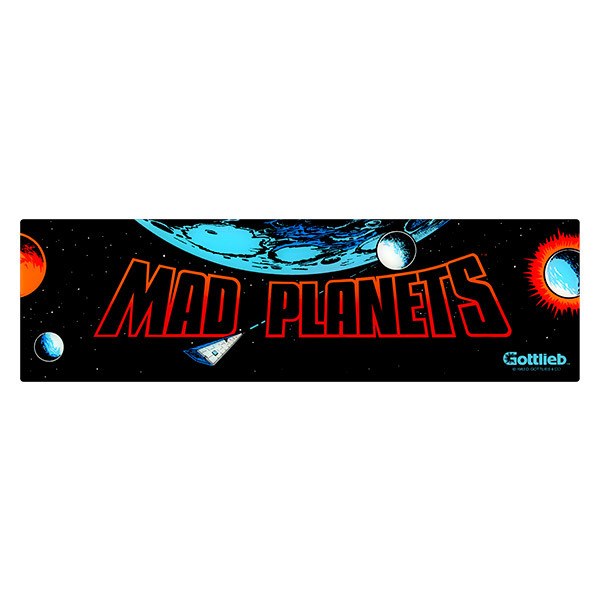 Pegatinas: Mad Planets