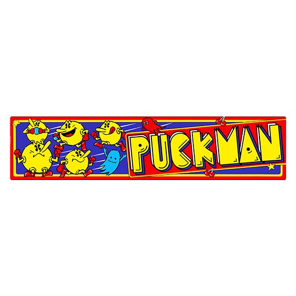 Pegatinas: Puck Man II