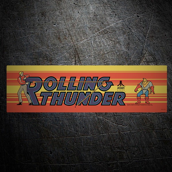 Pegatinas: Rolling Thunder