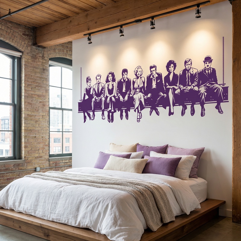 Vinilos Decorativos: Almuerzo en Hollywood 2024