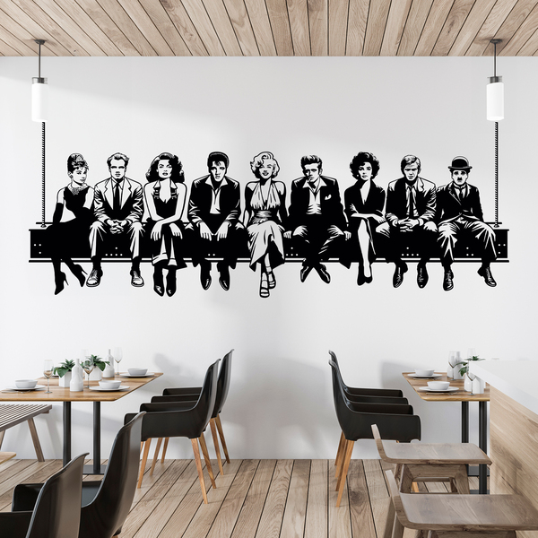 Vinilos Decorativos: Almuerzo en Hollywood 2024