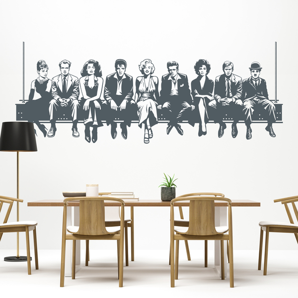 Vinilos Decorativos: Almuerzo en Hollywood 2024