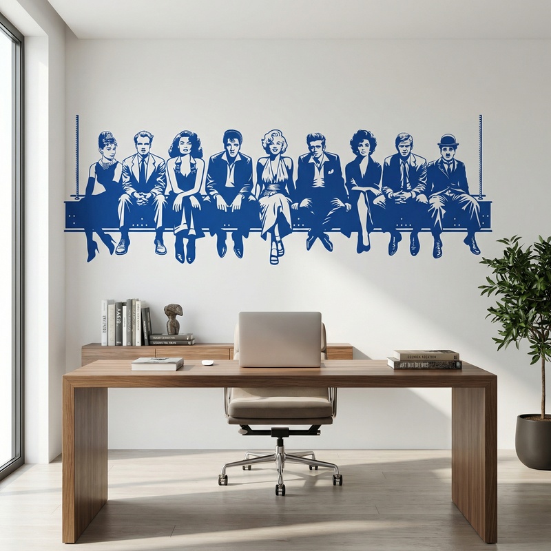 Vinilos Decorativos: Almuerzo en Hollywood 2024