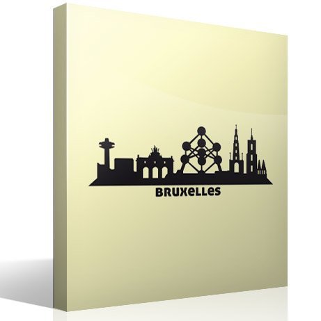 Vinilos Decorativos: Skyline de Bruselas