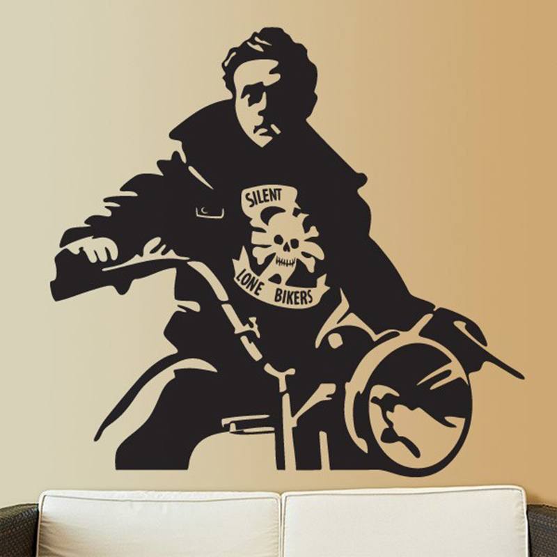 Vinilos Decorativos: James Dean Moto