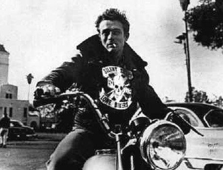 Vinilos Decorativos: James Dean Moto