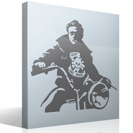 Vinilos Decorativos: James Dean Moto