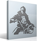 Vinilos Decorativos: James Dean Moto 6