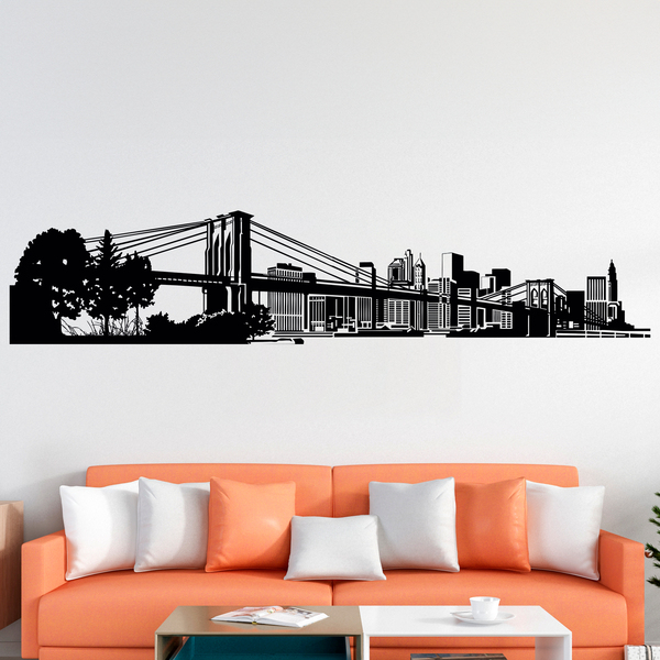 Vinilos Decorativos: Skyline de Nueva York