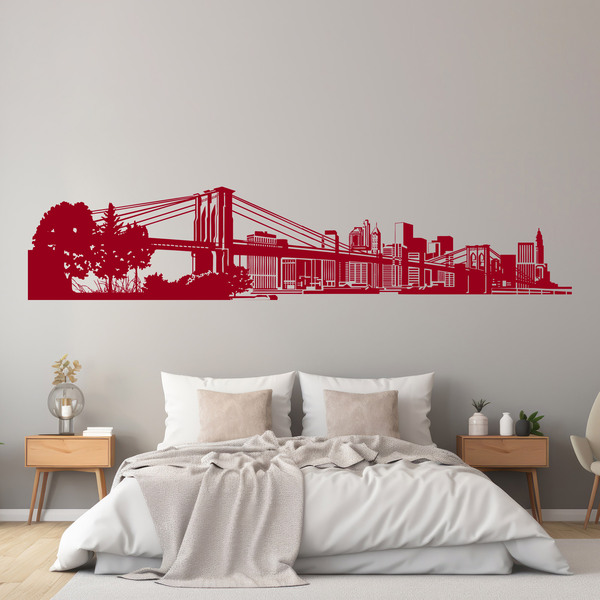 Vinilos Decorativos: Skyline de Nueva York