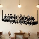 Vinilos Decorativos: Hollywood sobre la Viga 2