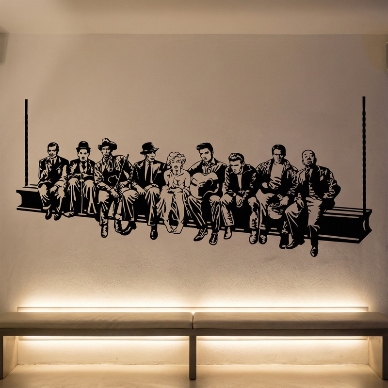 Vinilos Decorativos: Hollywood sobre la Viga