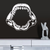 Vinilos Decorativos: Mandíbulas de Tiburón 3