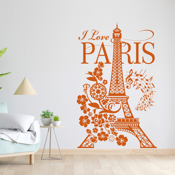 Vinilos Decorativos: I Love Paris