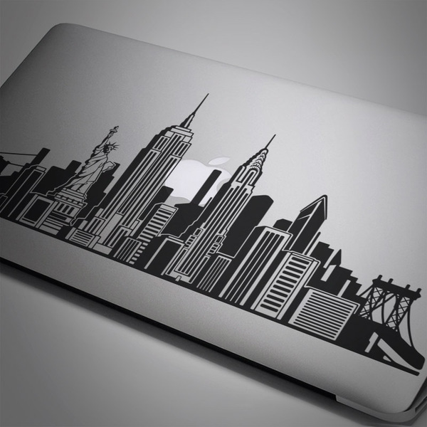 Pegatinas: Skyline de Nueva York 1