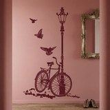 Vinilos Decorativos: Bicicleta y Farola 9