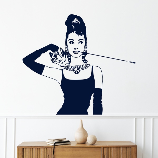 Vinilos Decorativos: Audrey Breakfast