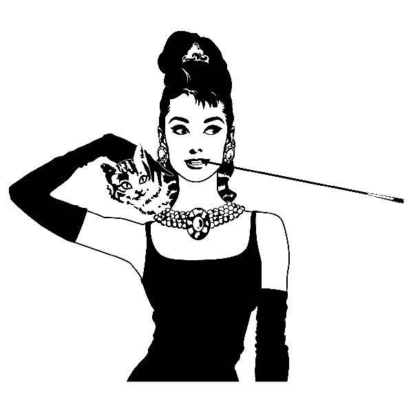 Vinilos Decorativos: Audrey Breakfast